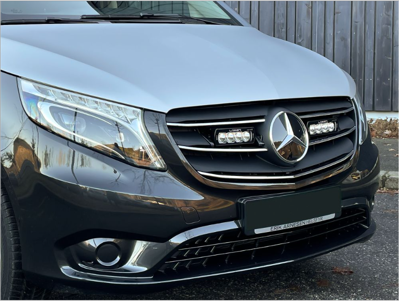 Mercedes Grille Mount
