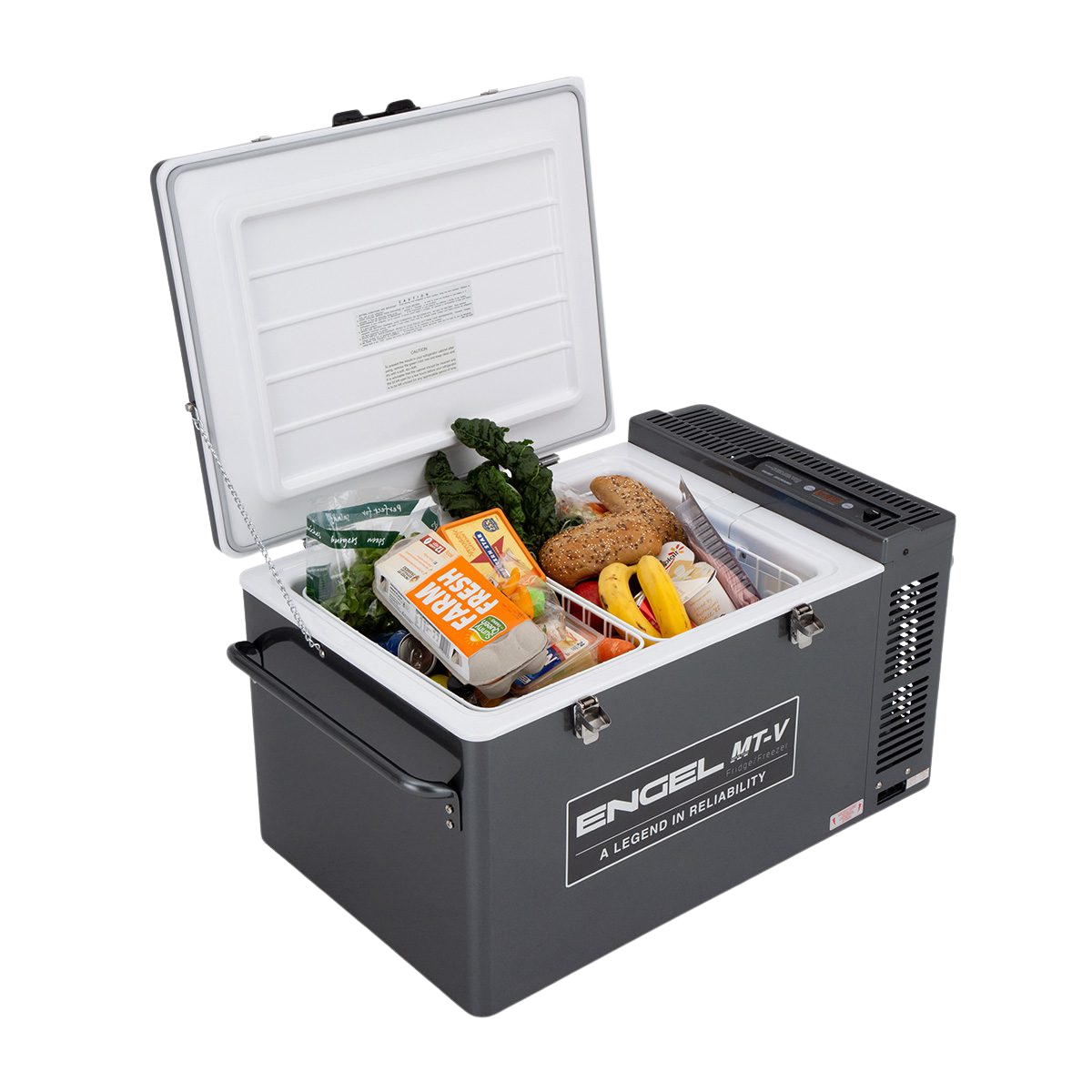 Engel MT-V Series 60 Litre, Gunmetal, 12/24V DC (2.6/1.3A) & 240V AC