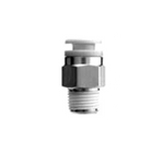 12mm x 3/8" Straight Adapter Male Stud QF metal