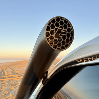 Torqit Stainless Steel Snorkel (Matte Black) for 300 Series Toyota Landcruiser