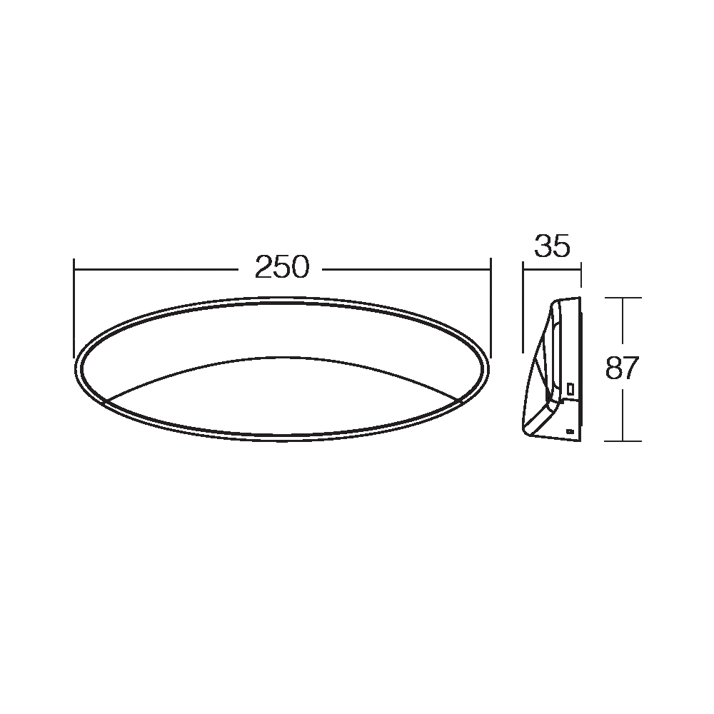 Narva Awning Lamp White Base 9-33V
