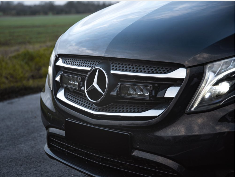 Mercedes Grille Mount