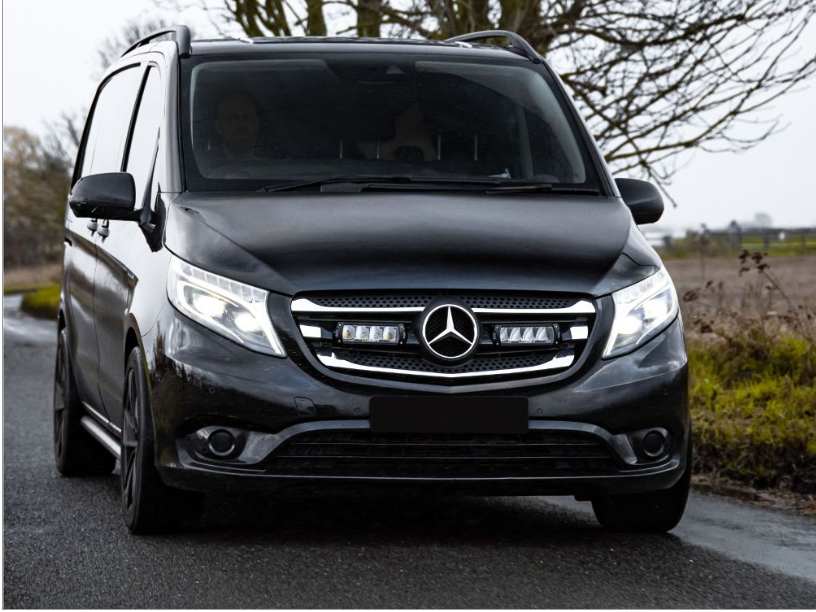 Mercedes Grille Mount