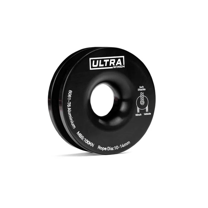 ULTRA WINCH 100mm Winch Snatch Ring - Recovery Pulley