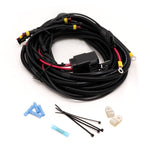 Wiring harness kit with connectors on a white background