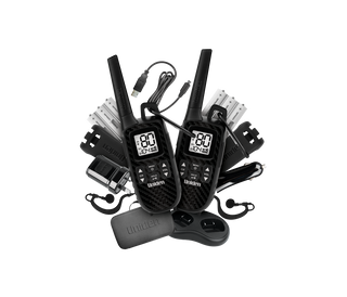 Uniden UH620 2W Adventure UHF Handheld Radio Deluxe Pack