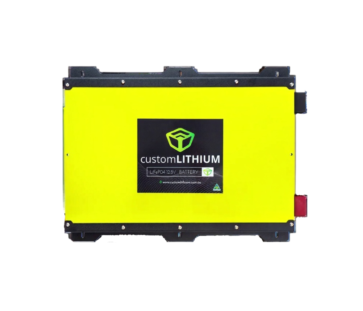 Custom Lithium Next Generation Yellow 230Ah Ultra Slim Lithium Battery