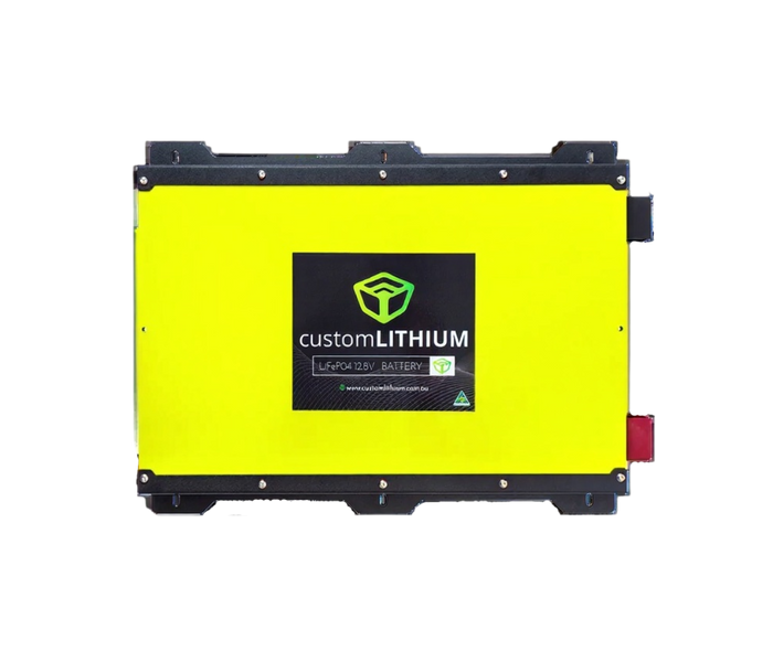 Custom Lithium Next Generation Yellow 230Ah Ultra Slim Lithium Battery