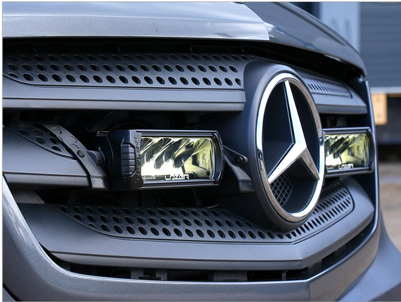 Mercedes Grille Mount