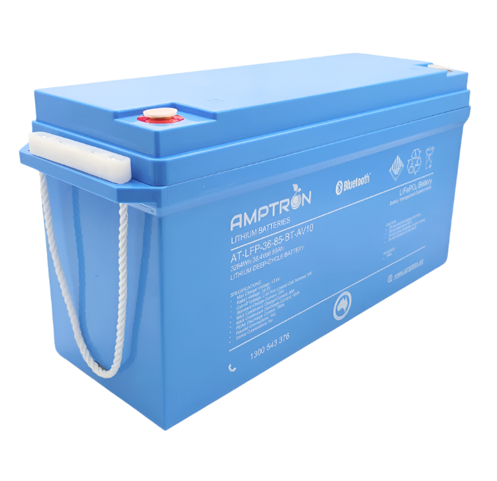 36V 85Ah / 100A Continuous Discharge LiFePO4 Battery
