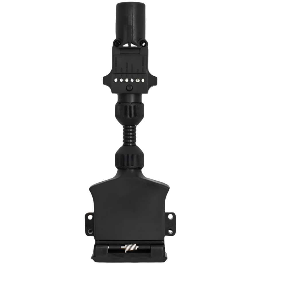Adaptor 7 Pin, Small Round Socket to Flat Plug