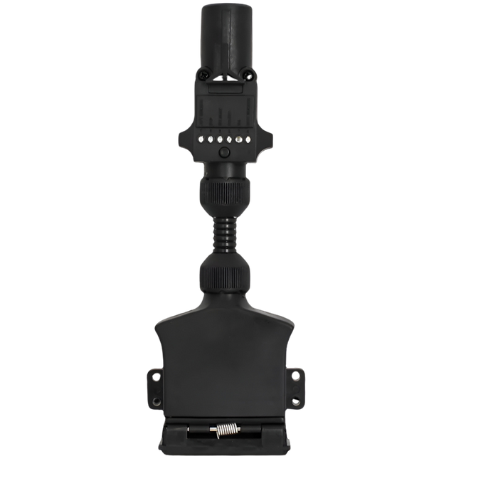 Adaptor 7 Pin, Small Round Socket to Flat Plug