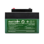 Amptron Lithium Battery 12V 22Ah LiFePO4 Golf Cart with Charger Combo kit