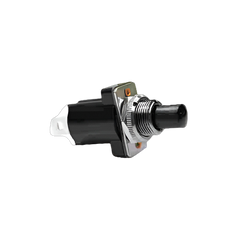 Push Button Momentary Switch — 12mm Panel Mount 10A