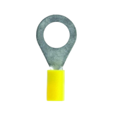Series of 5-6mm Yellow Insulated Ring Terminals