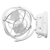 Caframo Sirocco II 12/24V White 7" Gimbal Fan w/ 3 Speed