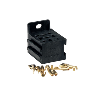 Mini Relay Base C/W Terminals Suits 4&5 Pin Relays