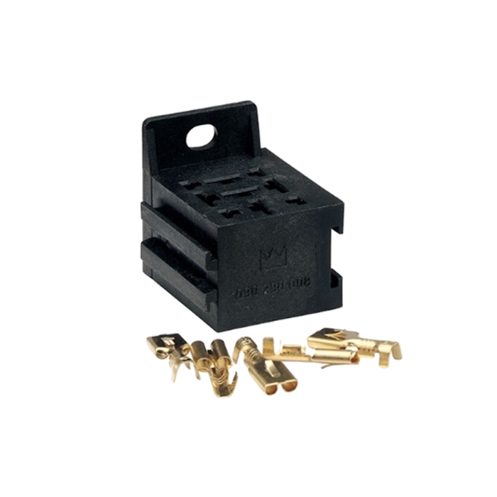 Mini Relay Base C/W Terminals Suits 4&5 Pin Relays