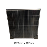 KT Solar 200 Watt 12v Single Cell Mono-Crystalline Solar Panel (1020x992x35mm)