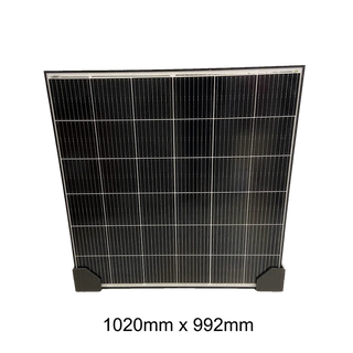 KT Solar 200 Watt 12v Single Cell Mono-Crystalline Solar Panel (1020x992x35mm)