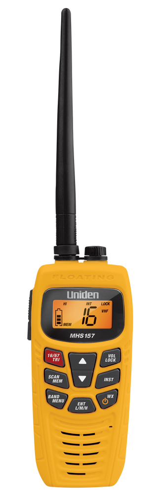 Uniden MHS157UV Dual Band VHF/UHF Handheld Radio