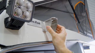 Toyota Landcruiser 78 series Troop Carrier Alu Cab Roof Conversion Aerial mount
