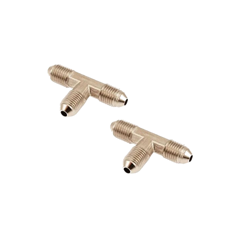 ARB Air Fitting Adaptor JIC4(M) TEE 2pk