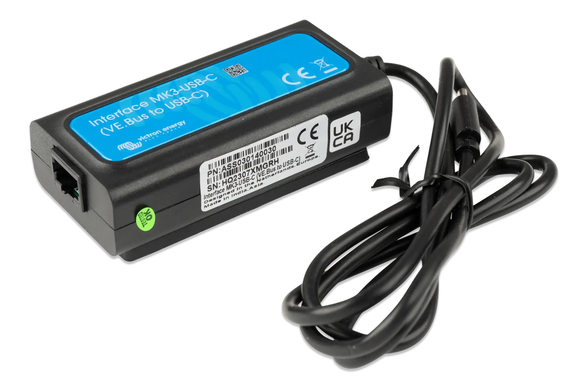 Victron Interface MK3‑USB Cable for VE.Bus Devices