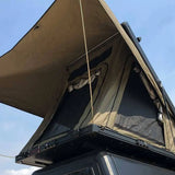 Bush Company AX27 Clamshell Rooftop Tent side view