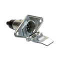 7 Pin Small Round Metal Trailer Socket