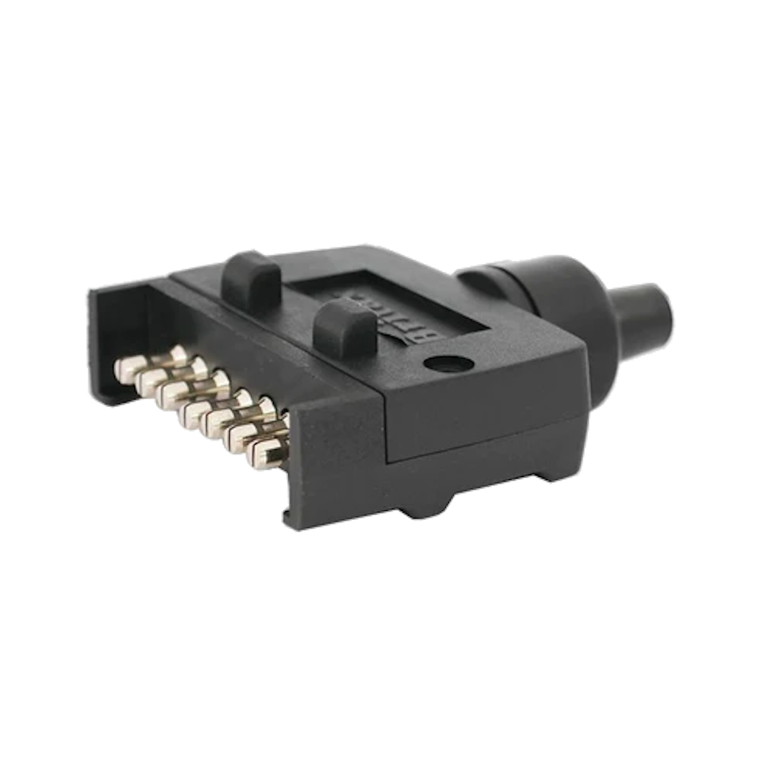 7 Pin Flat Metal Trailer Plug