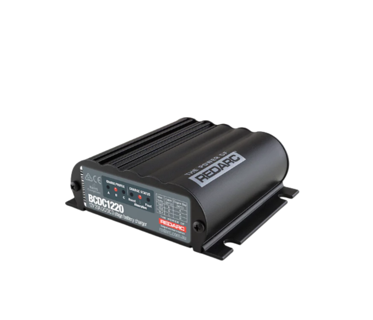 Redarc BCDC1220-IGN Battery Charger DC to DC 20A