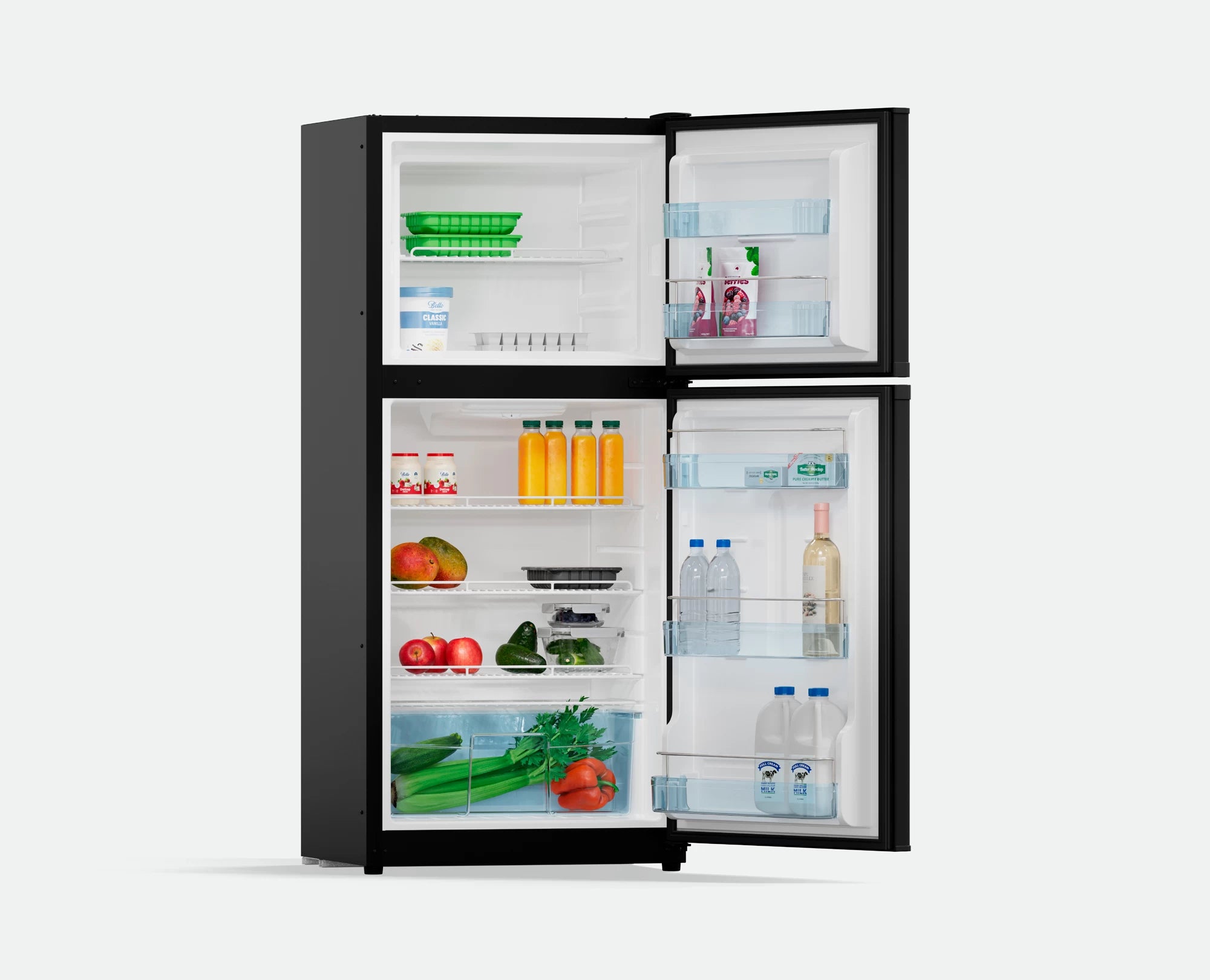 Bushman 190L Caravan Fridge Heavy Duty Upright Fridge Series - 12V / 24V