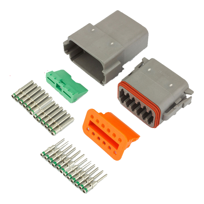 12 Pin Deutsch Plug Connector Complete Kit