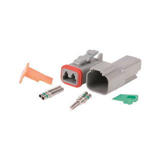 2 Pin Deutsch Plug Connector Complete Kit