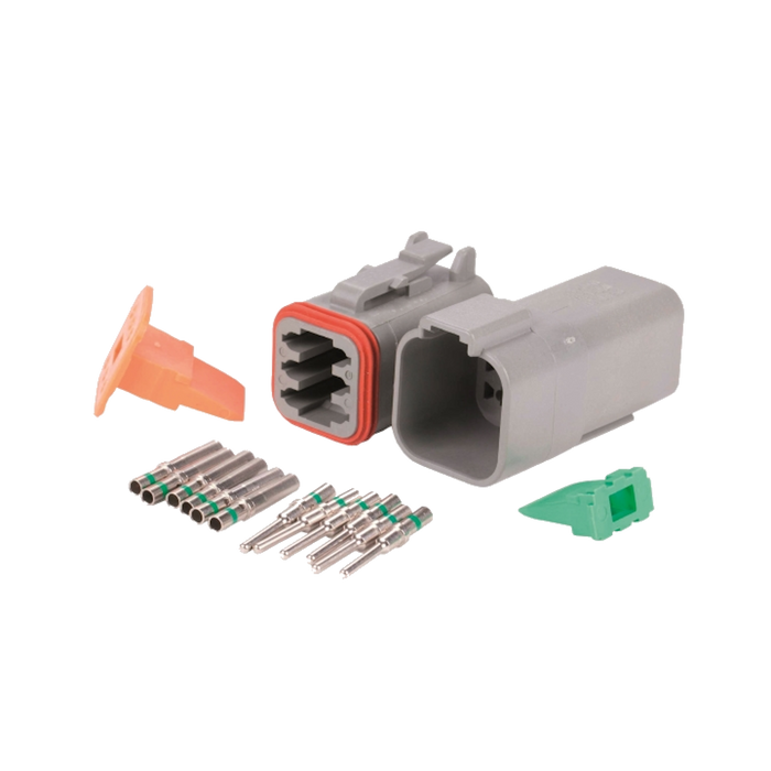 6 Pin Deutsch Plug Connector Complete Kit