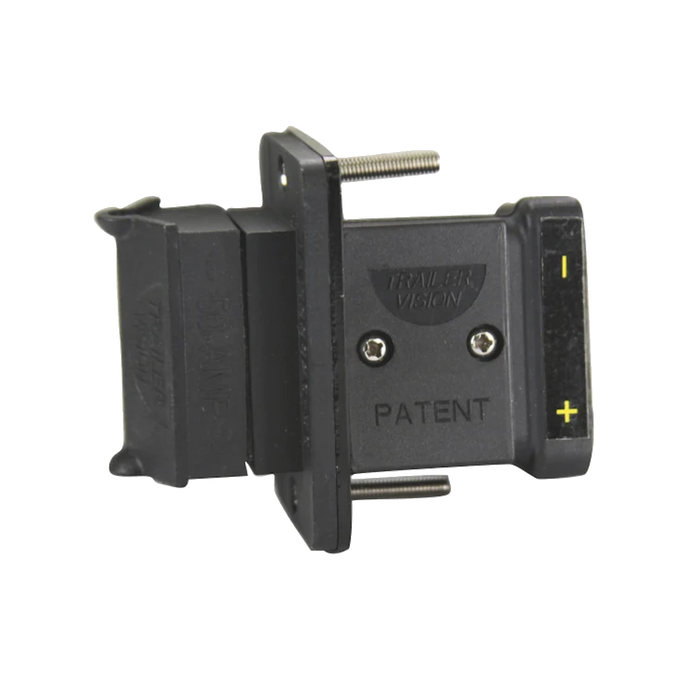 50A Anderson Plug Flush Mount Cover Black