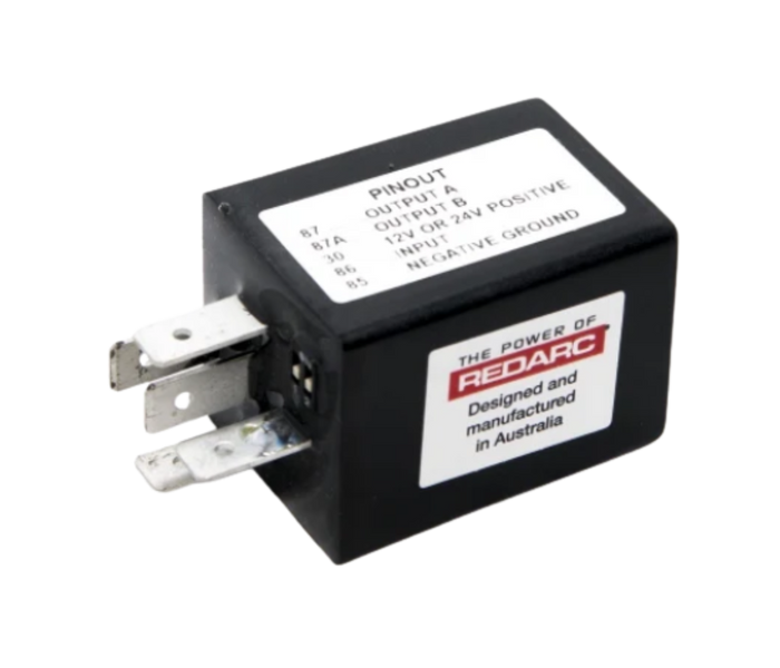 Redarc 12V or 24V 10A Chopper Relay - Latching