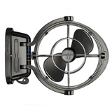 Caframo Sirocco II 12/24V Black 7" Gimbal Fan w/ 3 Speed