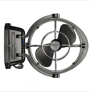 Caframo Sirocco II 12/24V Black 7" Gimbal Fan w/ 3 Speed