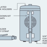 Bushman Roadie Portable Fridge, 15L