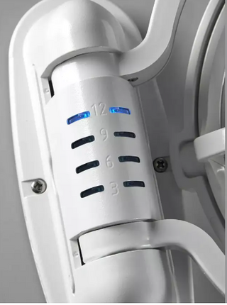 Caframo Sirocco II 12/24V White 7" Gimbal Fan w/ 3 Speed