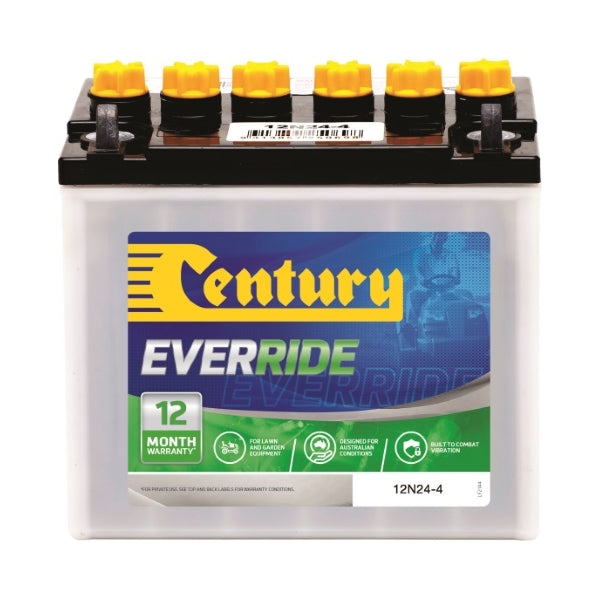 Century EverRide Maintainable Battery 12N24-4 12Volts 240CCA 35RC 24AH