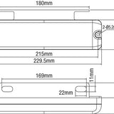 Roadvision 230 Series LED Combination Lamp Stop/Tail/Ind/Rev/Ref (Single)
