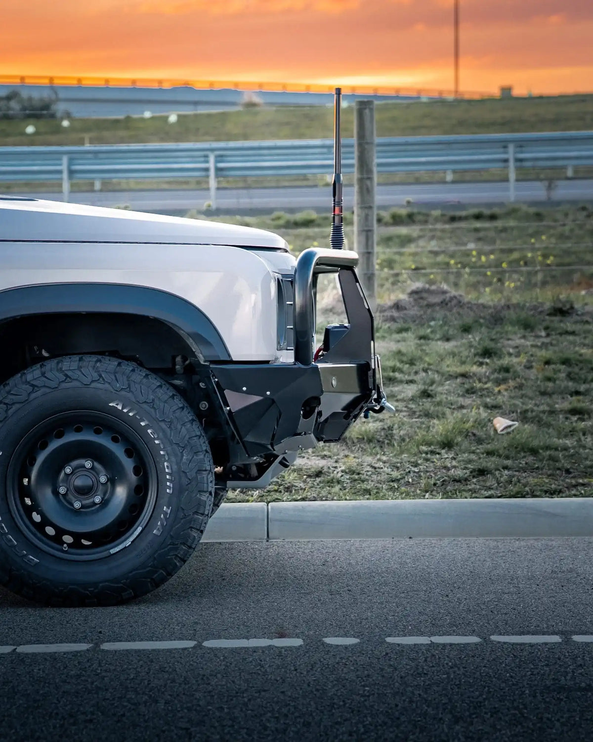 The Cruiser Company Ineos Grenadier Bull Bar side view
