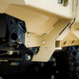 close up of TCC 70 Series Bull Bar - Facelift (2024 - Present) colour coded