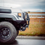 close up of TCC 70 Series Single Cab Bull Bar - Facelift (2024 - Present)