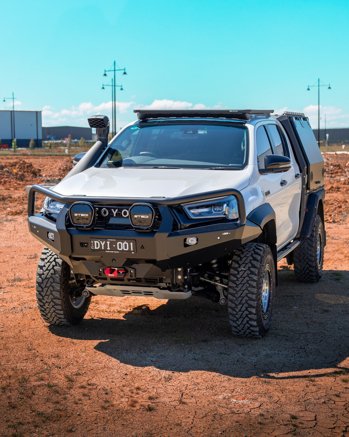 TCC Toyota GR N80 Hilux Bull Bar