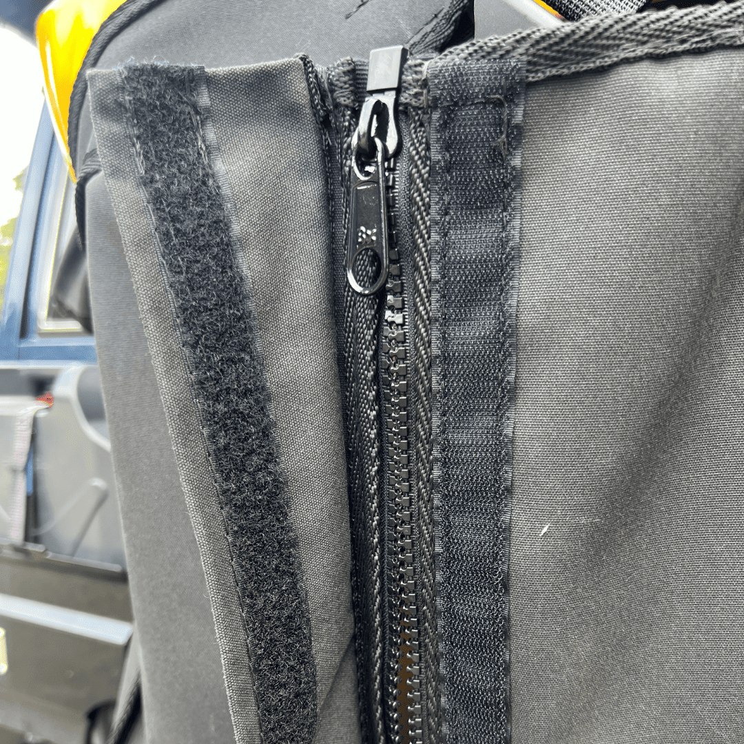 Destination 4WD Black Garbage Bag with Saddles
