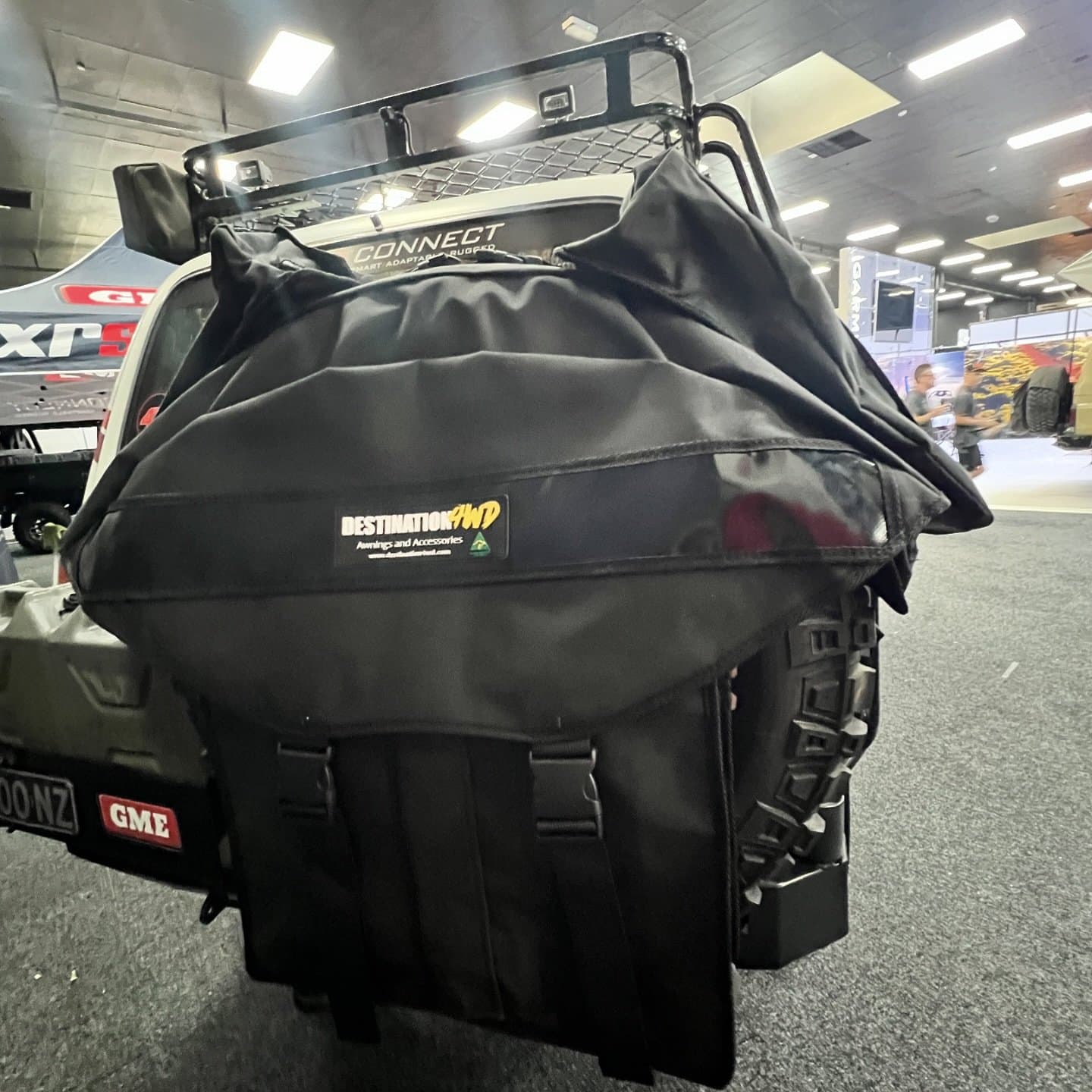 Destination 4WD Black Garbage Bag with Saddles